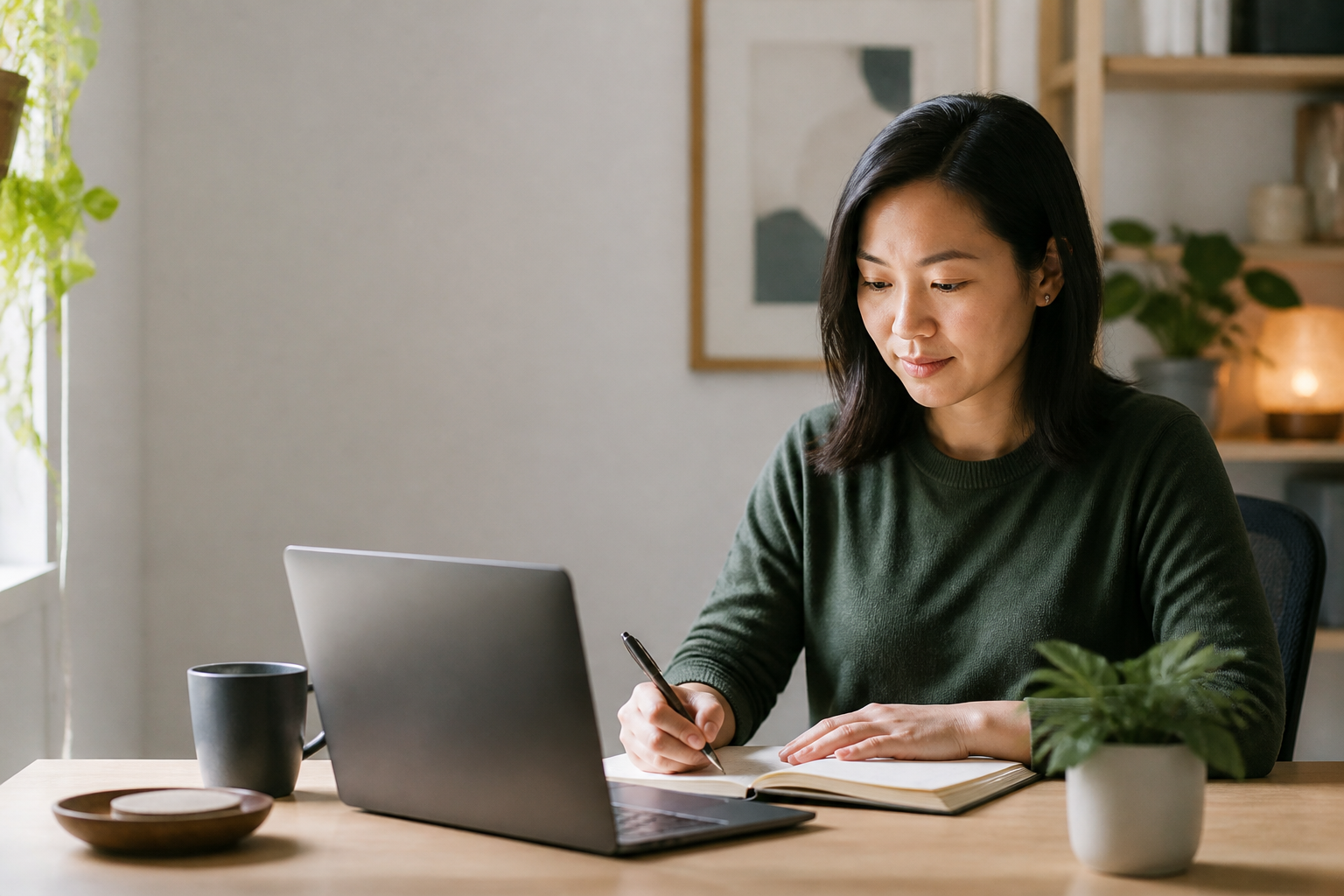 Task-fit brief comparing online and physical work boundaries